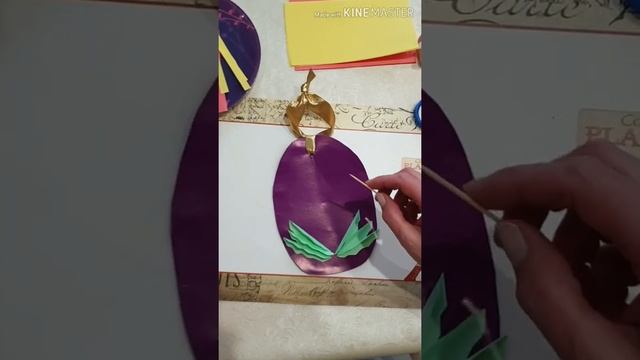 Пасхальное яйцо в технике квиллинг смотреть онлайн