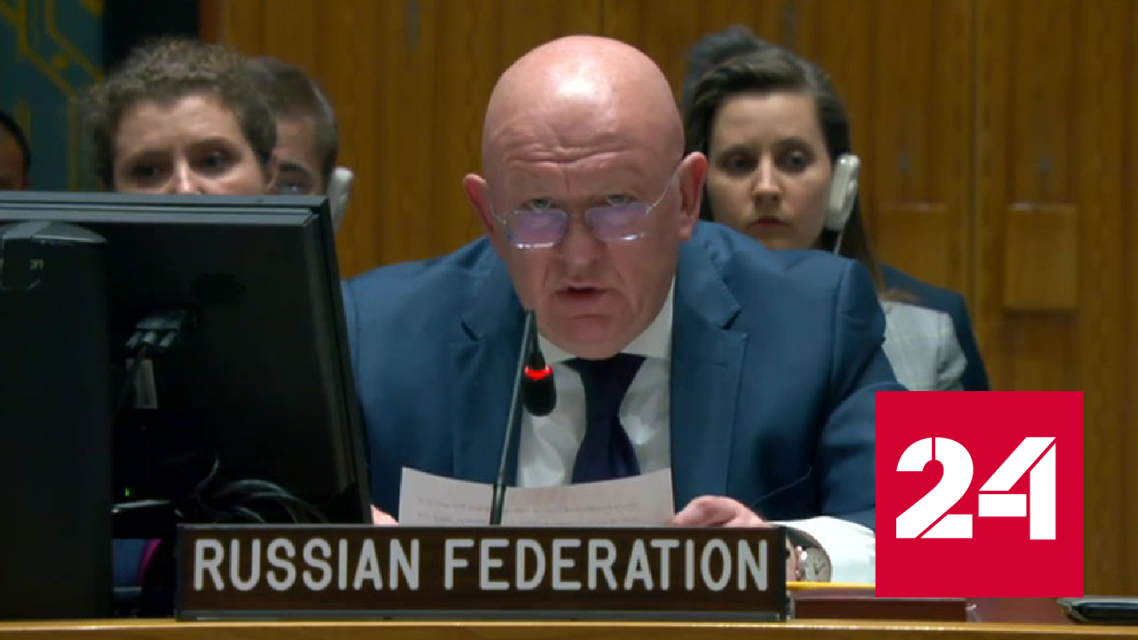 СБ ООН: выступление Василия Небензи в связи с ударами США по Йемену - Россия 24 смотреть онлайн