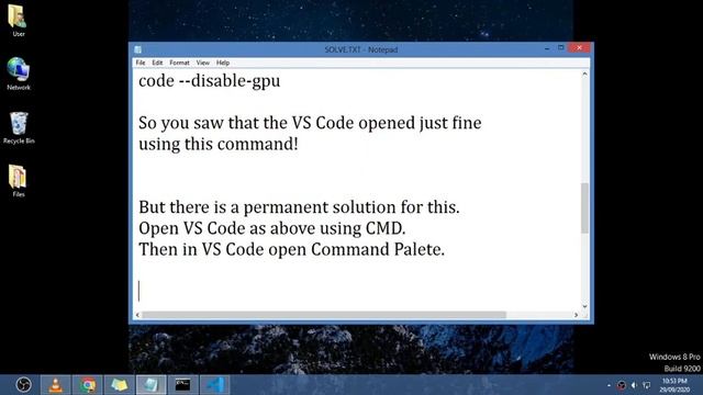 Visual Studio Code Black Screen Fix || PERMANENT SOLUTION || смотреть онлайн