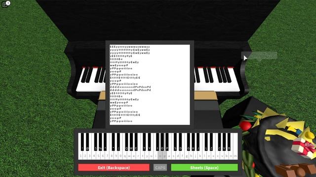 Creeper, Aw man/ Revenge ROBLOX piano tutorial (not full song) смотреть онлайн