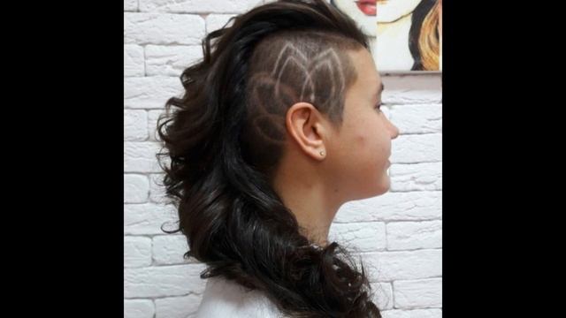 Стрижки любой сложности мужские,женские,Fade.Undercut.Hair tatoo. смотреть онлайн