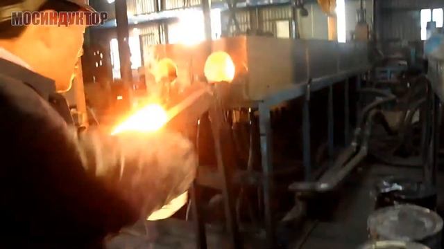 Большой индукционный кузнечный нагреватель смотреть онлайн