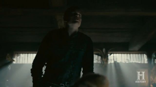 Vikings 5x19 - Ivar talks with Freydis about her child смотреть онлайн