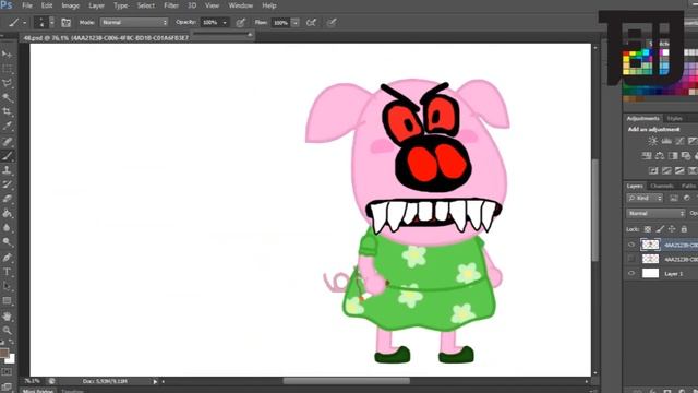 Wolfoo Horror Version Art 2021 Character Piggy As Zombie Version EXE смотреть онлайн