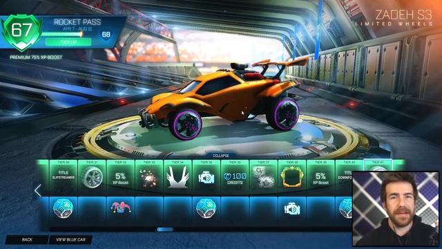 BUYING ALL THE TIERS OF THE NEW ROCKET PASS IN Rocket LEAGUE (Season 3) смотреть онлайн