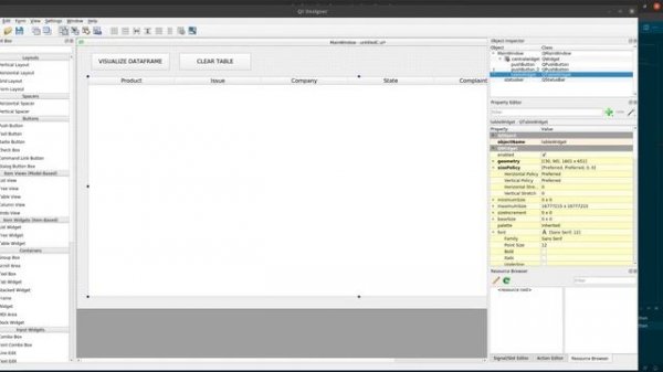 How to visualize Pandas Dataframe by using Python QT5 tableWidget