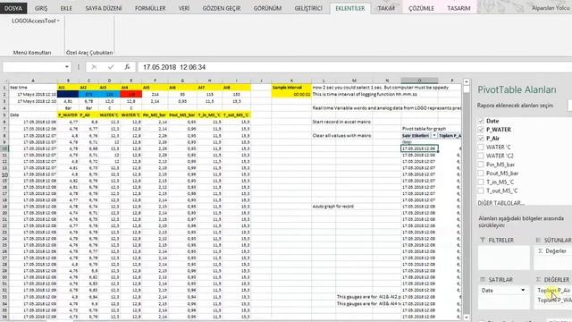 Logging data with Siemens LOGO Access Tool in MS Excel V2.0 смотреть онлайн