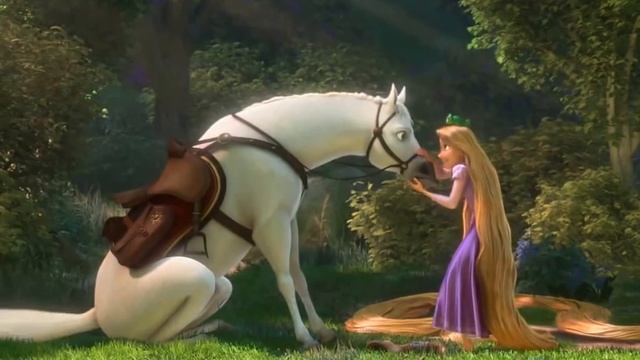 Tangled - Rapunzel meet Maximus♥ смотреть онлайн
