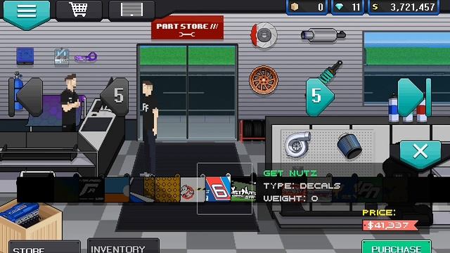 Быстро поднялись!! ( ПРОХОЖДЕНИЕ PIXEL CAR RACER # 5) смотреть онлайн