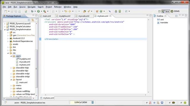Start Аndroid: Урок 20. Анимация. Android программирование (видеоуроки) смотреть онлайн