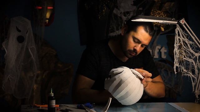 Тыква на Хэллоуин из бумаги своими руками. Helloween pumpkin DIY смотреть онлайн