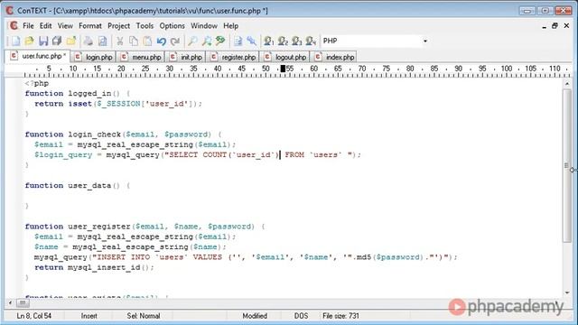 PHP Image Upload Website 245 User Login Part 1 смотреть онлайн