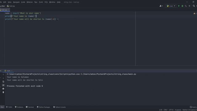 python string slicing смотреть онлайн