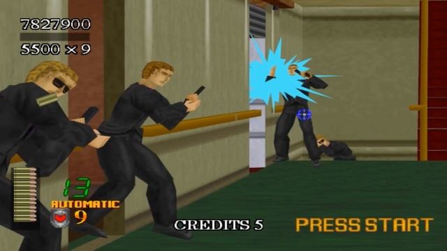 Virtua Cop 2 PC Gameplay | Automatic Handgun Run's смотреть онлайн