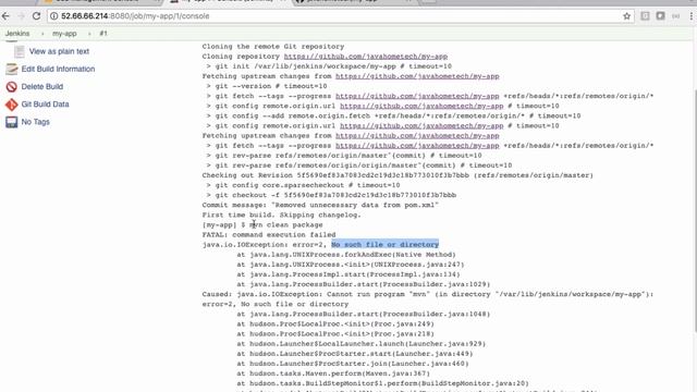 07 Jenkins freestyle projects, maven and git смотреть онлайн