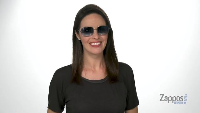 Ray-Ban 54 mm RB1969 Rectangle Metal Sunglasses SKU: 9437935 смотреть онлайн