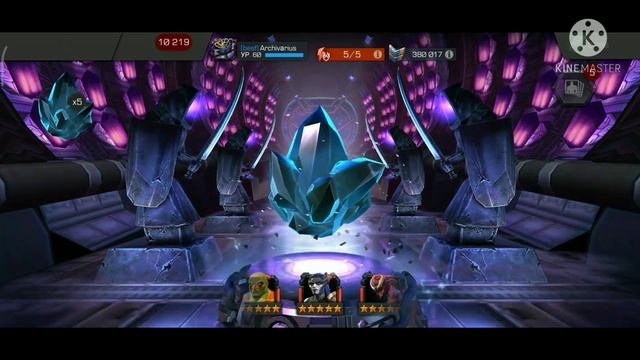 Marvel битва чемпионов| Открытие кристаллов космоса и технологий смотреть онлайн