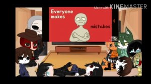 Killer club and Scps reacts to scp memes