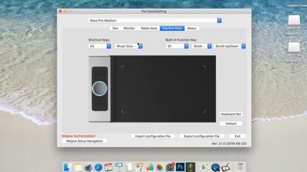 Connection&Driver Settings for XP-Pen Deco Pro on Mac
