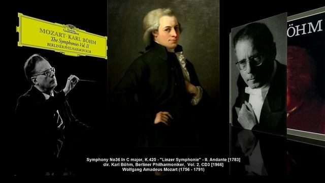 W.A. Mozart - Symphony No.36 in С major K.425 (dir. Karl Böhm, Berliner Philharmoniker, 1966) смотреть онлайн