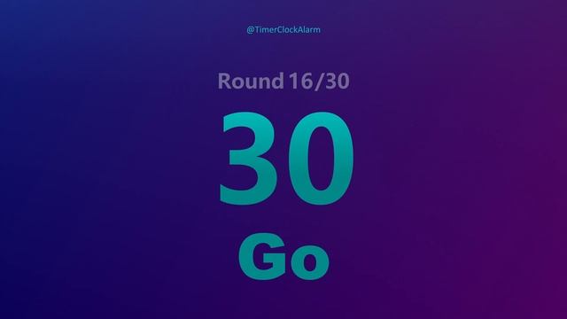 ?? Interval Timer 40 Sec / 10 Sec - 30 Rounds - 25 Minute Workout