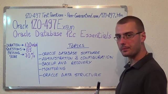 1Z0-497 – Oracle Exam Database 12c Test Essentials Questions смотреть онлайн