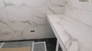 СТОЛЕШНИЦА из КЕРАМОГРАНИТА в ВАННОЙ. ИНДИЯ👳♀️