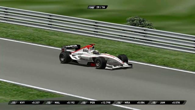 Grand Prix 4 GP2 Manager 2010 2.Rennen Ungarn смотреть онлайн