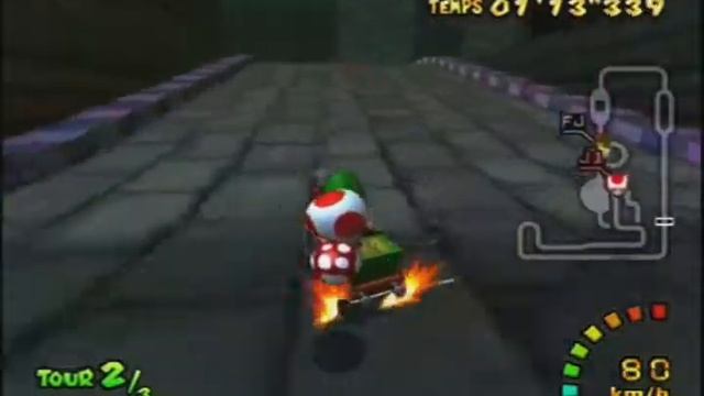 Bowser's Castle : 2'18"351 ~ Mario Kart: Double Dash!! смотреть онлайн