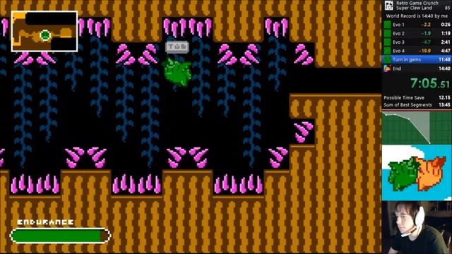 [WR] Retro Game Crunch: Super Clew Land speedrun in 14:10 смотреть онлайн
