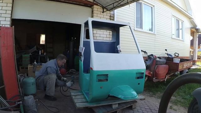 Build A Electric Cargo Trike With Old Soviet Scooter Tula