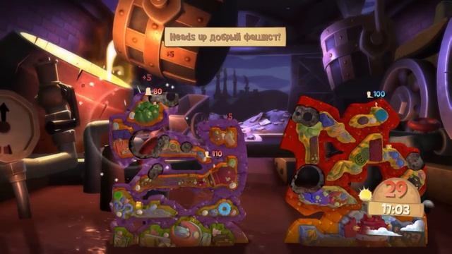 [Ps4]worms battlegrounds вдвоем. смотреть онлайн