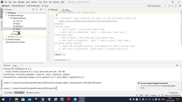 How to Install PyCharm IDE on Windows 10 | First Django App | By MS Technologies смотреть онлайн