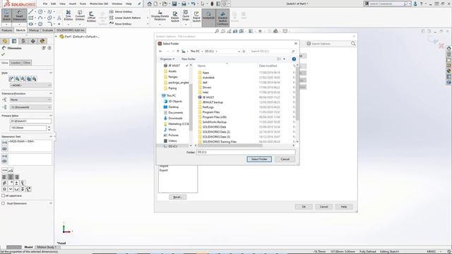How to remove/stop MOD-DIAM appearing in SOLIDWORKS смотреть онлайн