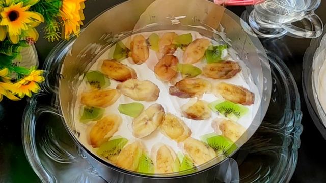 ЛЁГКИЙ фруктовый ТОРТ? фирменный рецепт ? смотреть онлайн