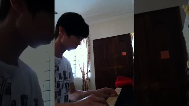 d-gray man theme - 14th's melody (piano cover) смотреть онлайн