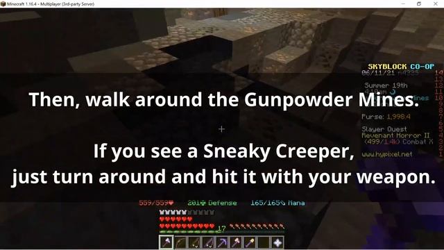 The Almost Ultimate SNEAKY CREEPER Guide for Early-Game! (Hypixel Skyblock) смотреть онлайн