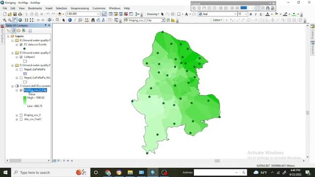 Kriging Estimation Technique in ArcGIS|| Interpolation by Kriging in ArcGIS @gistutorial_easytutori смотреть онлайн