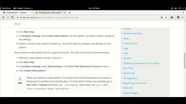 Getting Started with Kibana Dashboard (Part 3)-Indexing Pattern смотреть онлайн