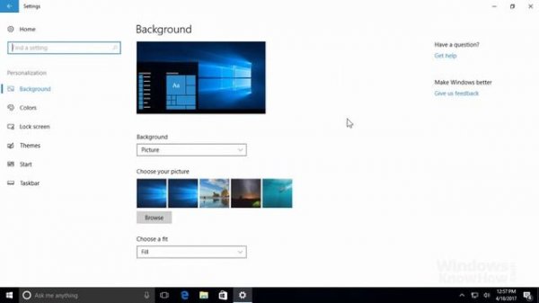 Windows 10: Customize the Start Menu