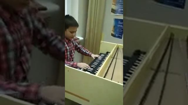 Пробуем клавесин впервые(4) смотреть онлайн