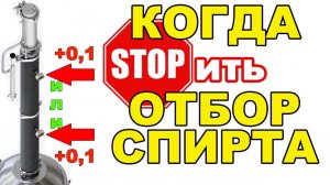 КОГДА ЗАКАНЧИВАТЬ ОТБОР СПИРТА ПРИ РЕКТИФИКАЦИИ. ПРАКТИЧЕСКИЙ ВЫХОД СПИРТА СО СПИТРА НА ЛЮКССТАЛЬ 8М