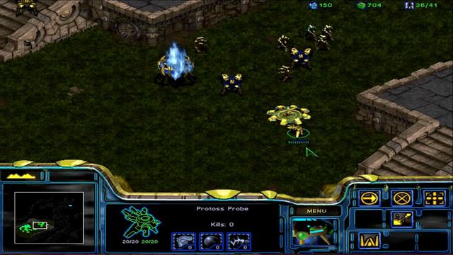 Starcraft Let's play Protoss Campaign Episode 1 First Strike смотреть онлайн