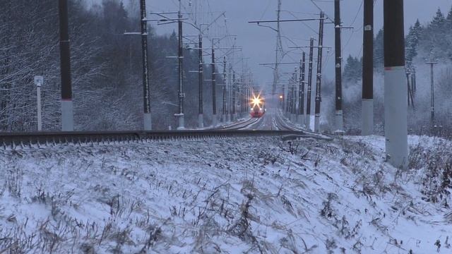 Электропоезд ЭД4М-0473 ЦППК на Кубинку смотреть онлайн