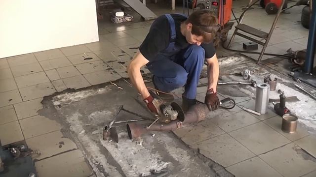 Замена катализатора Nissan Note. Замена катализатора в СПБ. смотреть онлайн