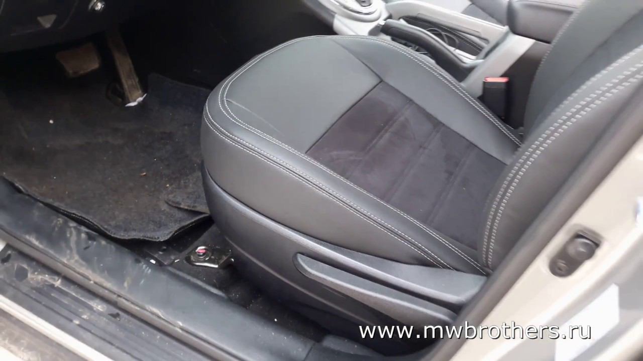 Авточехлы для Kia Sportage 3, Alcantara смотреть онлайн