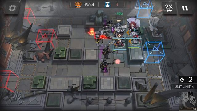 【Arknights】 9-13 Challenge Mode | 4 Operator Clear смотреть онлайн