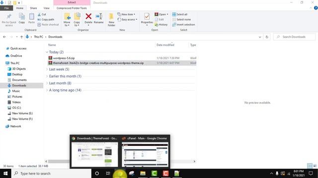 How to create subdomain, install WordPress on it and upload paid theme смотреть онлайн