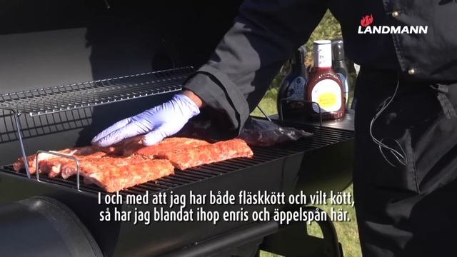 LANDMANN Taurus Barbecue Smoker смотреть онлайн