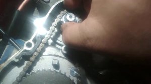 Гремит цепь стартера мопеда Альфа